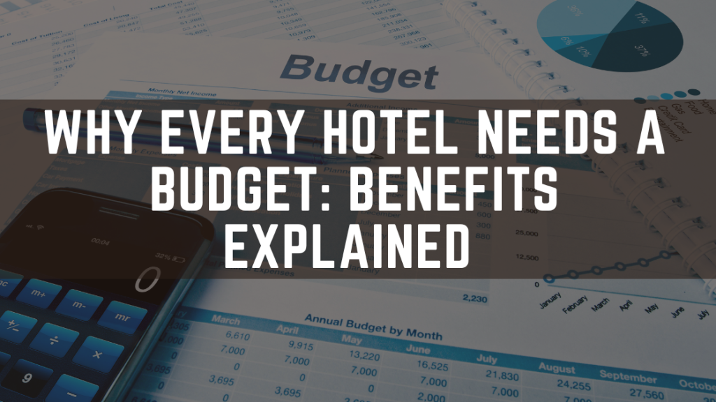 Annual Budget Example with Calculator on top